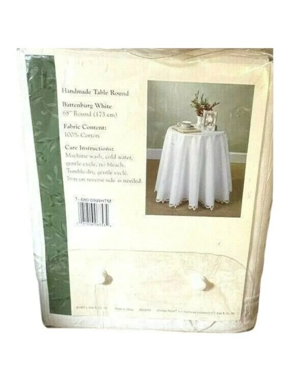 Vintage Home Tablecloth Handmade 68